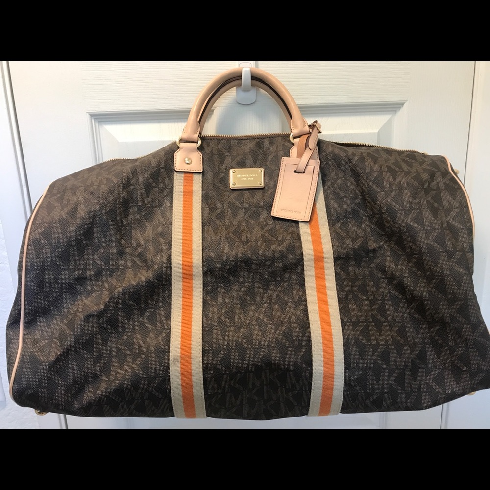 Michael Kors Logo Duffle Bag